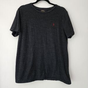 Polo Ralph Lauren Custom Slim Fit dark gray short sleeve t-shirt pony‎ size M